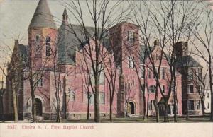 New York Elmira First Baptist Church 1909