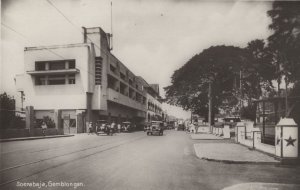 Gemblongan Soerabaia Transport Indonesia Old Photo Postcard