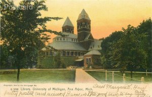 MI, Ann Arbor, Michigan University, Library, Rotograph No. G 3766