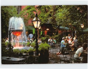 Postcard Pat O'Brien's Patio New Orleans Louisiana USA