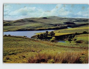 Postcard Ponterwyd Reservoir, Rheidol Valley, Wales