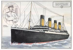 RMS Titanic Modern White Star Line Ship Steamer Unused 