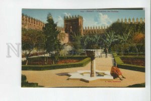 477367 Morocco Rabat fortress garden Vintage postcard