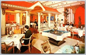 Chicago Illinois 1960s Postcard Kon-Tiki Ports Restaurant Sheraton Hotel