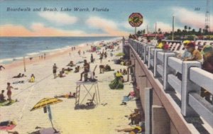 Florida Lake Worth The Boardwalk and Beach