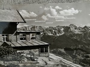 Wankhaud Garmisch Partenkirchen RPPC postcard