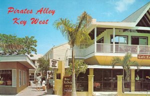 PIRATES ALLEY Key West, Florida Roadside c1960s Chrome Vintage Postcard