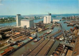 Switzerland Basel naval plant cargo ships
