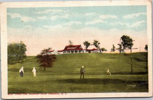 Postcard NY Oneonta Golf Links and Country Club