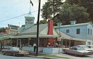 Gatlinburg Tennessee Chimney House Restaurant Exterior Vintage Postcard K29164