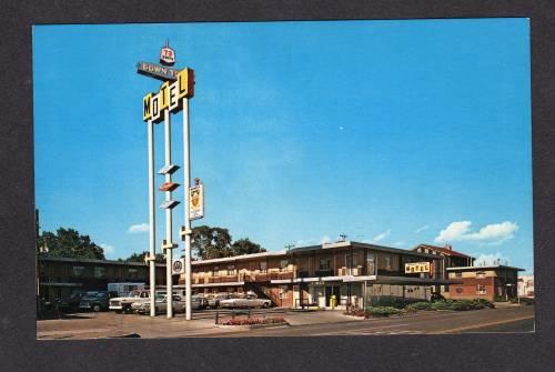 CO Down Town Motel PUEBLO COLORADO POSTCARD Postcard