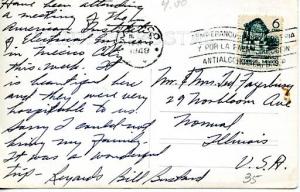 Mexico - Mexico City. Old Building    *RPPC