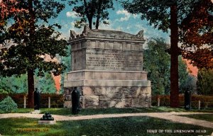 Virginia Arlington Tomb Of The Unknown Dead Curteich