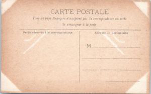 RPPC  BORDEAUX,  France   RAILROAD DEPOT (La Gare du Midi)     c1910s   Postcard
