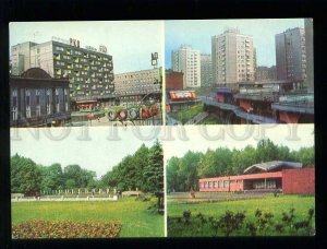 212311 POLAND ZABRZE Square supermarket 3 Maja Street postcard