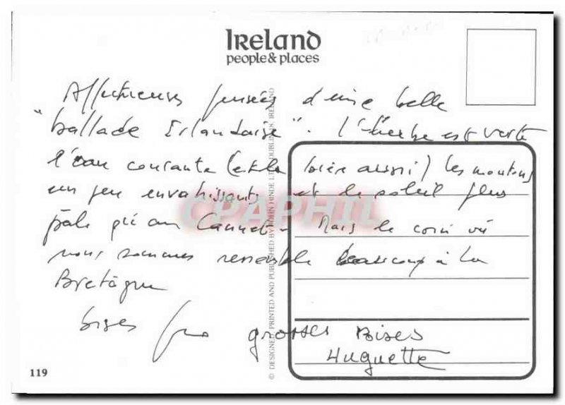 Postcard Ireland Modern People and Places