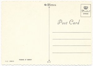 Fishermen Fishing At Sunset - Roadside