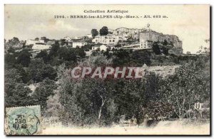 Berre les Alpes - Alt 682 - Old Postcard