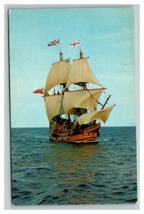 Vintage Postcard 1950's Mayflower 2 Voyage to America UNPOSTED