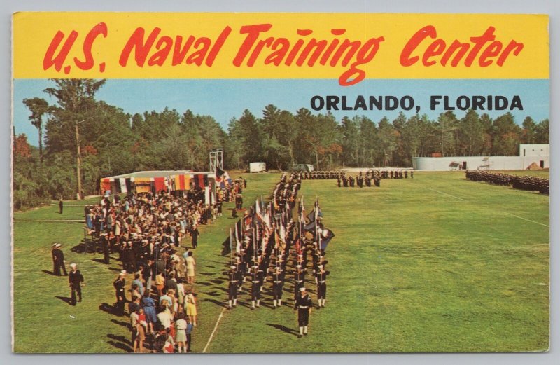Military~US Naval Training Center~Orlando Florida~Vintage Postcard 