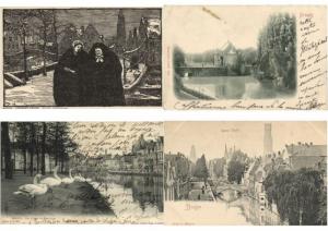 BRUGES BRUGGE BELGIQUE BELGIUM 300 CPA Mostly Pre-1940