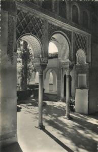 Spain Granada Generalife interior del Portico