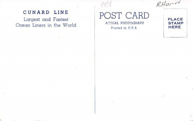 Calypso Singers, Trinidad, Advertising Cunard Line on Back Minstel  Post Card...