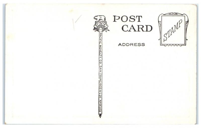 Early 1900s Lon Chaney Home, Beverly Hills, CA Postcard