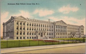 Dickinson High School Jersey City NJ Postcard PC512