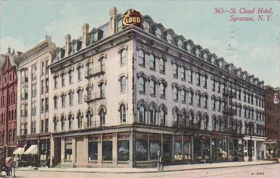 Saint Cloud Hotel Syracuse New York 1913