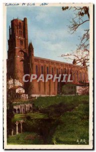 Old Postcard Albi Cathedral Ste Cecile