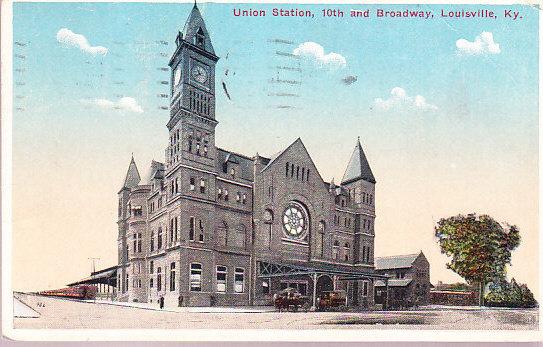 Union Station, 10th and Broadway, Louisville Kentucky