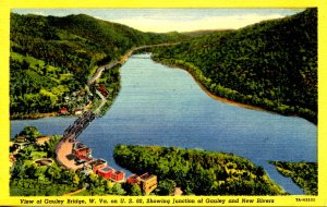 WV - Gauley Bridge and Gauley and New Rivers