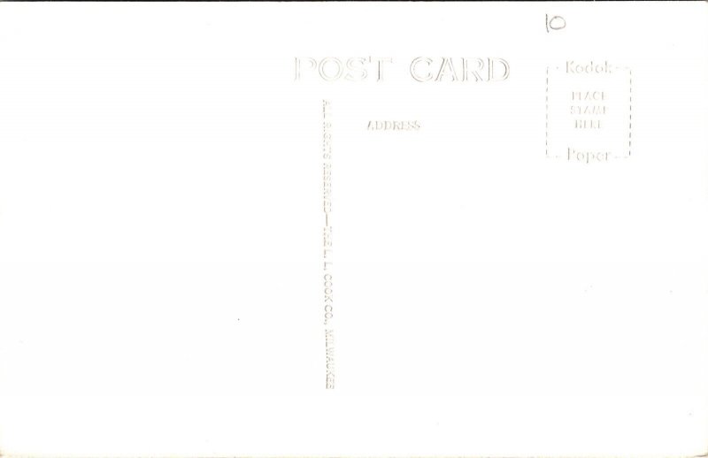 First Lutheran Church Paxton Illinois Postcard