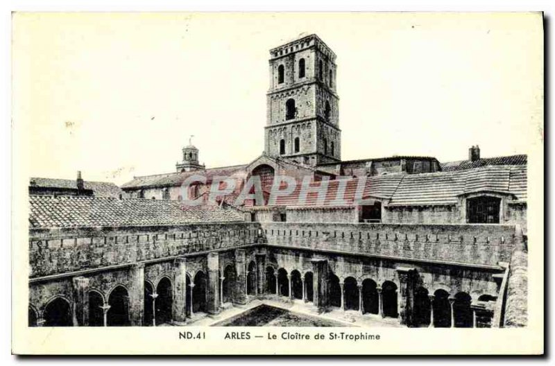 Postcard Ancient Arles Le Cloitre St Trophime