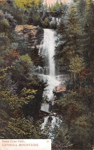 Santa Cruz Falls Catskill Mountains Unused 