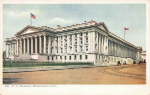 U.S. Treasury, Washington, D.C., Early Postcard, Unused, Undivided Back