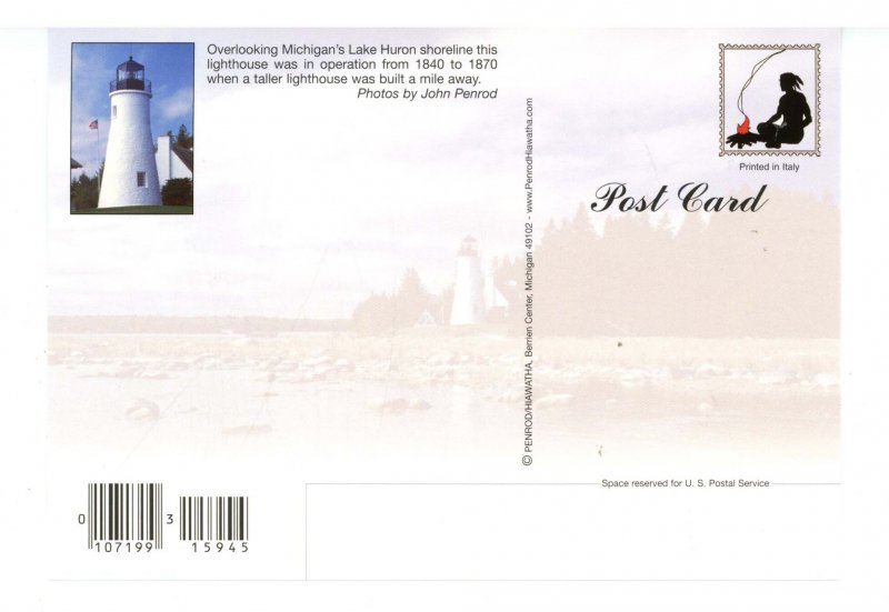 MI - Old Presque Isle Lighthouse (continental size)