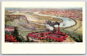 Vintage Postcard Lookout Mountain Tennessee River Missionary Ridge Chattanooga