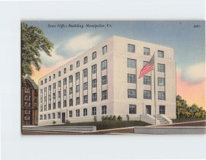 Postcard State Office Building, Montpelier, Vermont 