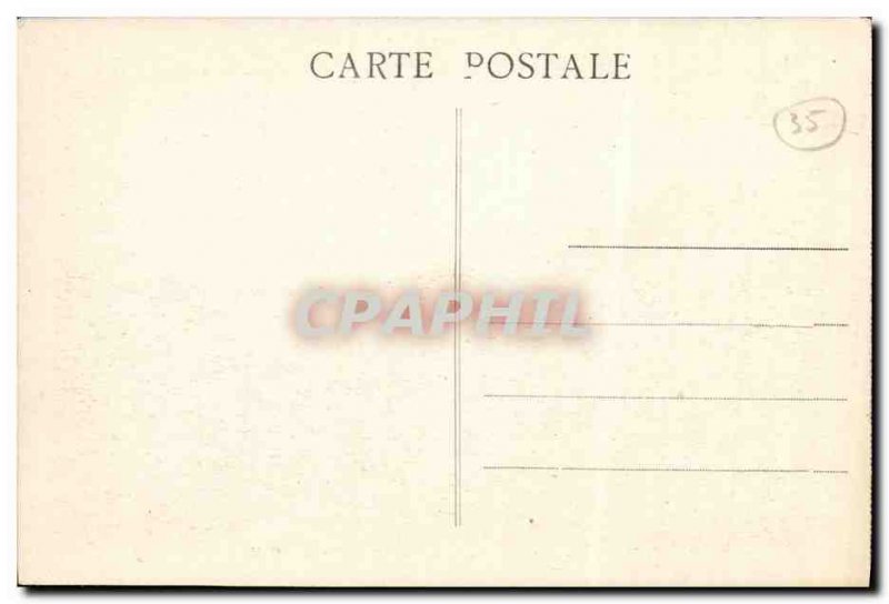 Postcard Old St Malo General view