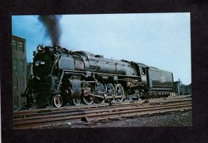 MA Boston & and Maine Railroad Train 4113 Worcester Massachusetts Postcard Mass