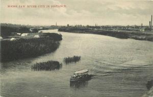 C-1910 Moose Jaw River City Rice Sask Canada private Postcard 4657