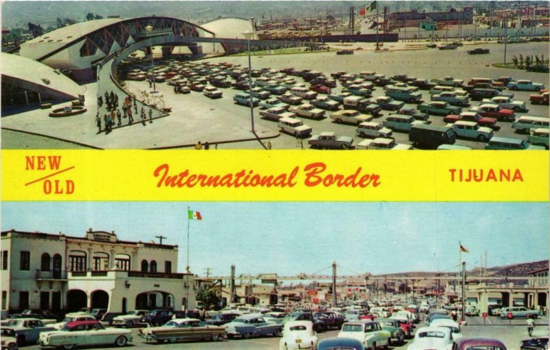 CPM AK Tijuana. International Border. MEXICO (661921)