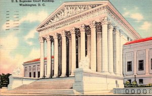 Washington D C The U S Supreme Court Building 1944