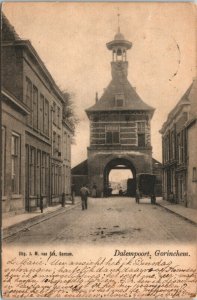 Netherlands Gorinchem Dalempoort Vintage Postcard 04.08