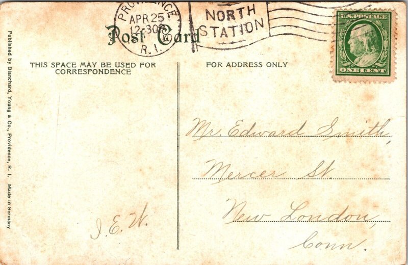 State Armory Providence Rhode Island Postcard