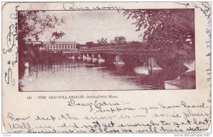 The Old Toll Bridge,  Springfield,  Massachusetts,   PU_1904