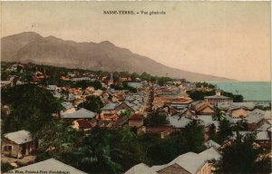 PC CPA GUADELOUPE, CARIBBEAN, BASSE TERRE, VUE GÉNÉRALE, Postcard (b19915)