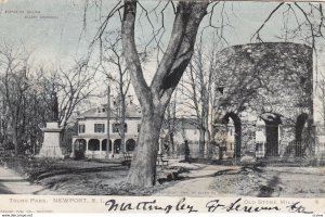 NEWPORT , Rhode Island , 1907 ; Touro Park